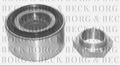 BORG & BECK bwk273 -  Комплект подшипника ступицы колеса